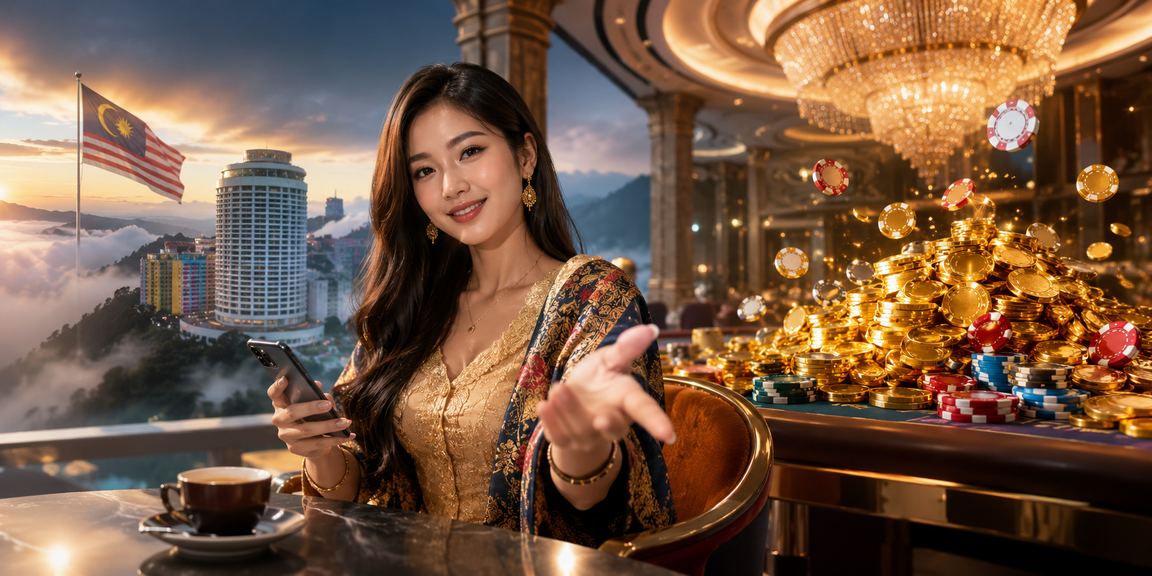 Permainan kasino mudah alih di Genting Highlands dengan gaya Melayu