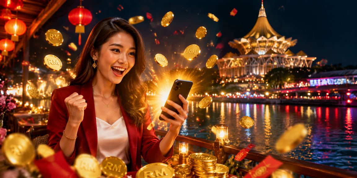 Pengguna mendaftar dan mendapatkan bonus di dc2 Kuching